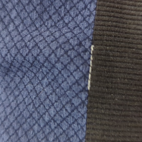 Lululemon Ebb & Flow Racerback Bra Reversible Heathered Deep Navy - Picture 8 of 10